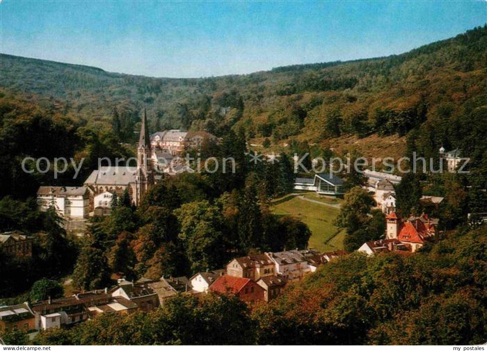 72846781 Schlangenbad Taunus Fliegeraufnahme Schlangenbad - Other & Unclassified