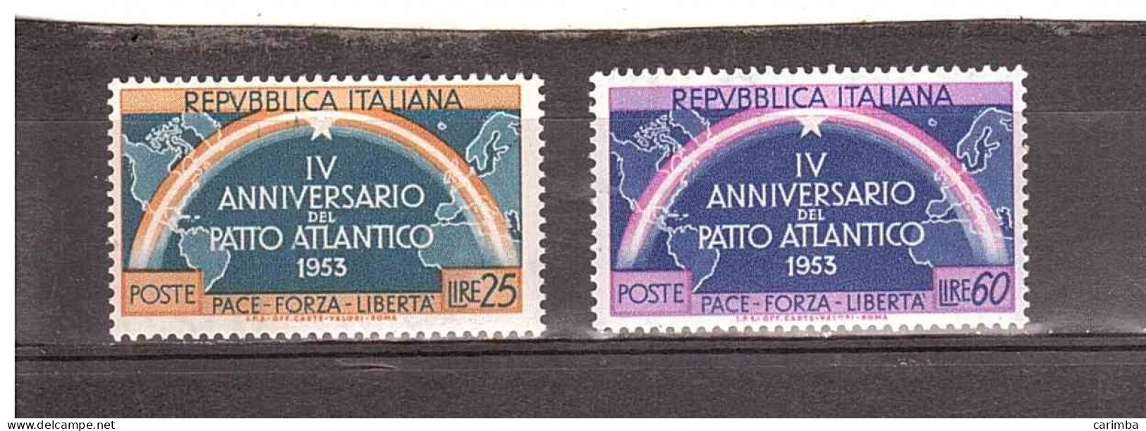 1953 PATTO ATLANTICO - 1946-60: Mint/hinged