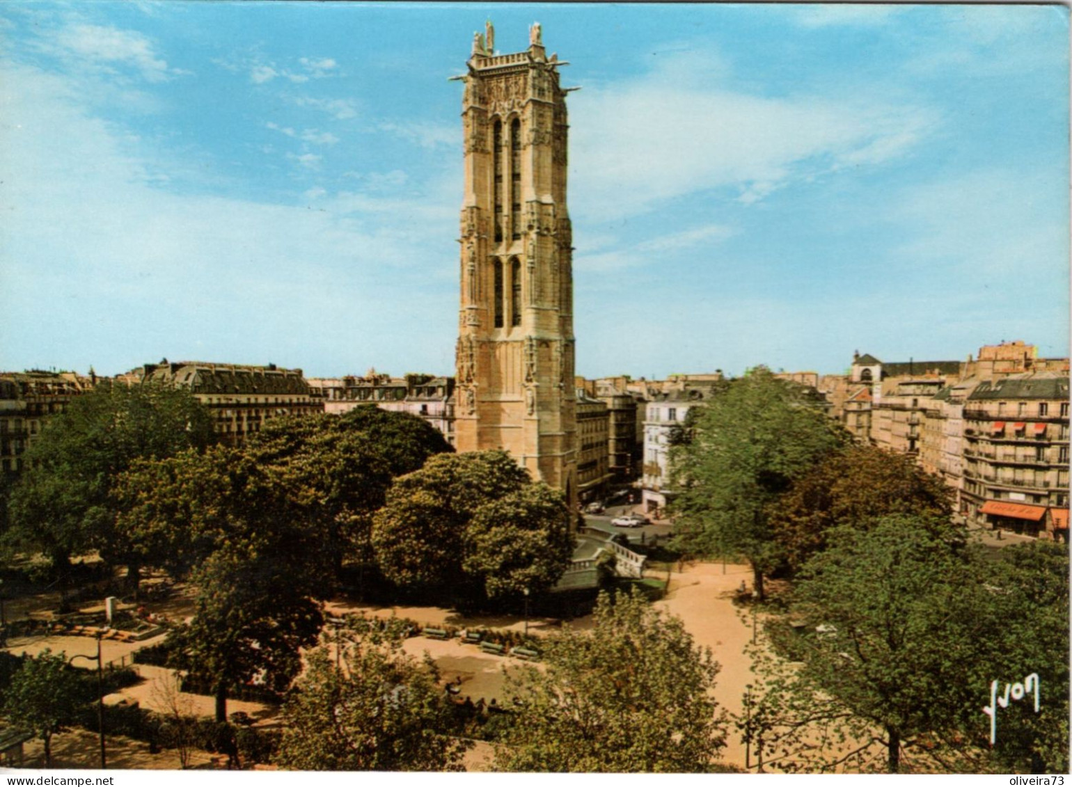 PARIS - La Tour Saint-Jacques - Sonstige Sehenswürdigkeiten