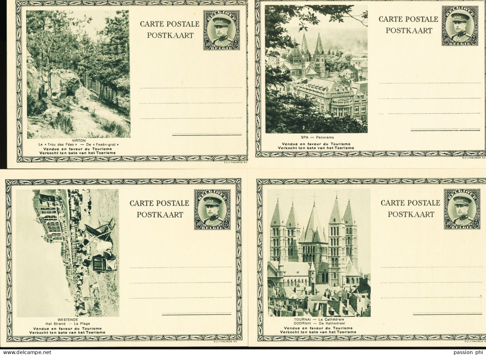 BELGIUM PPS  SBEP 22 COMPLET SET  (25) UNUSED