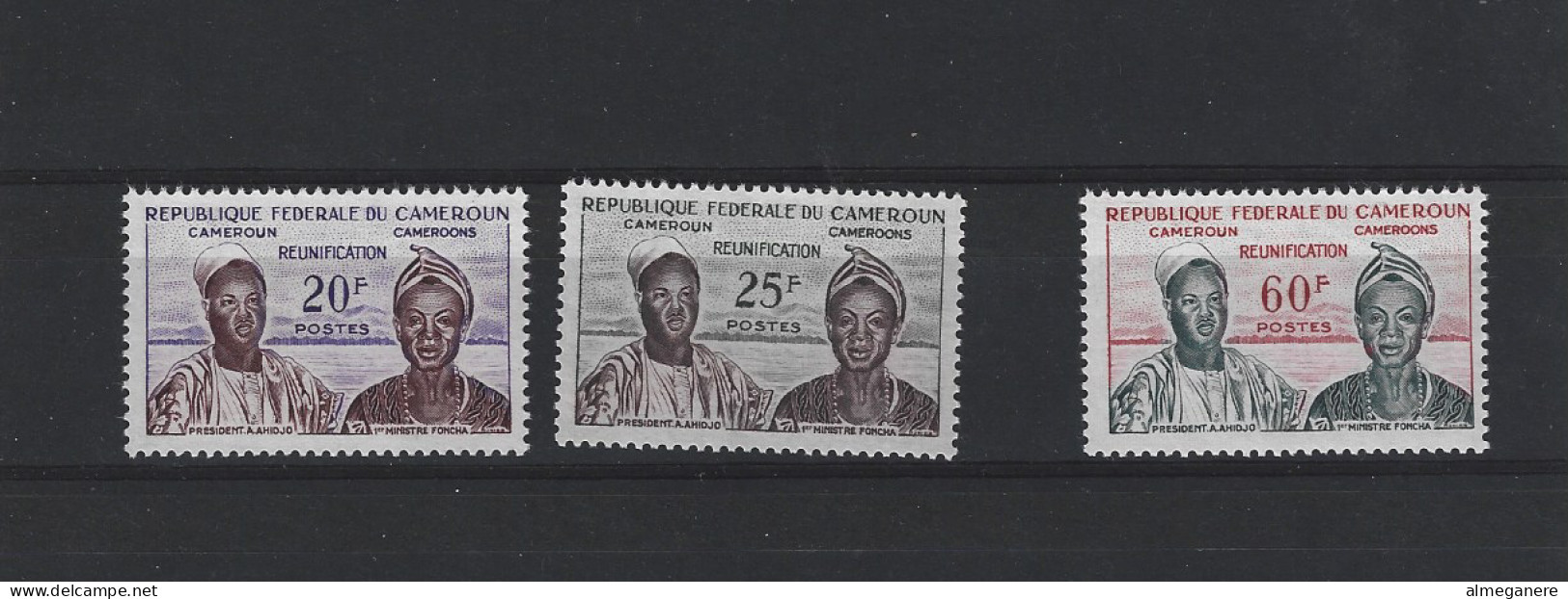 Rép. Féd. Du Cameroun N°329, 330, 331 - Kameroen (1960-...)