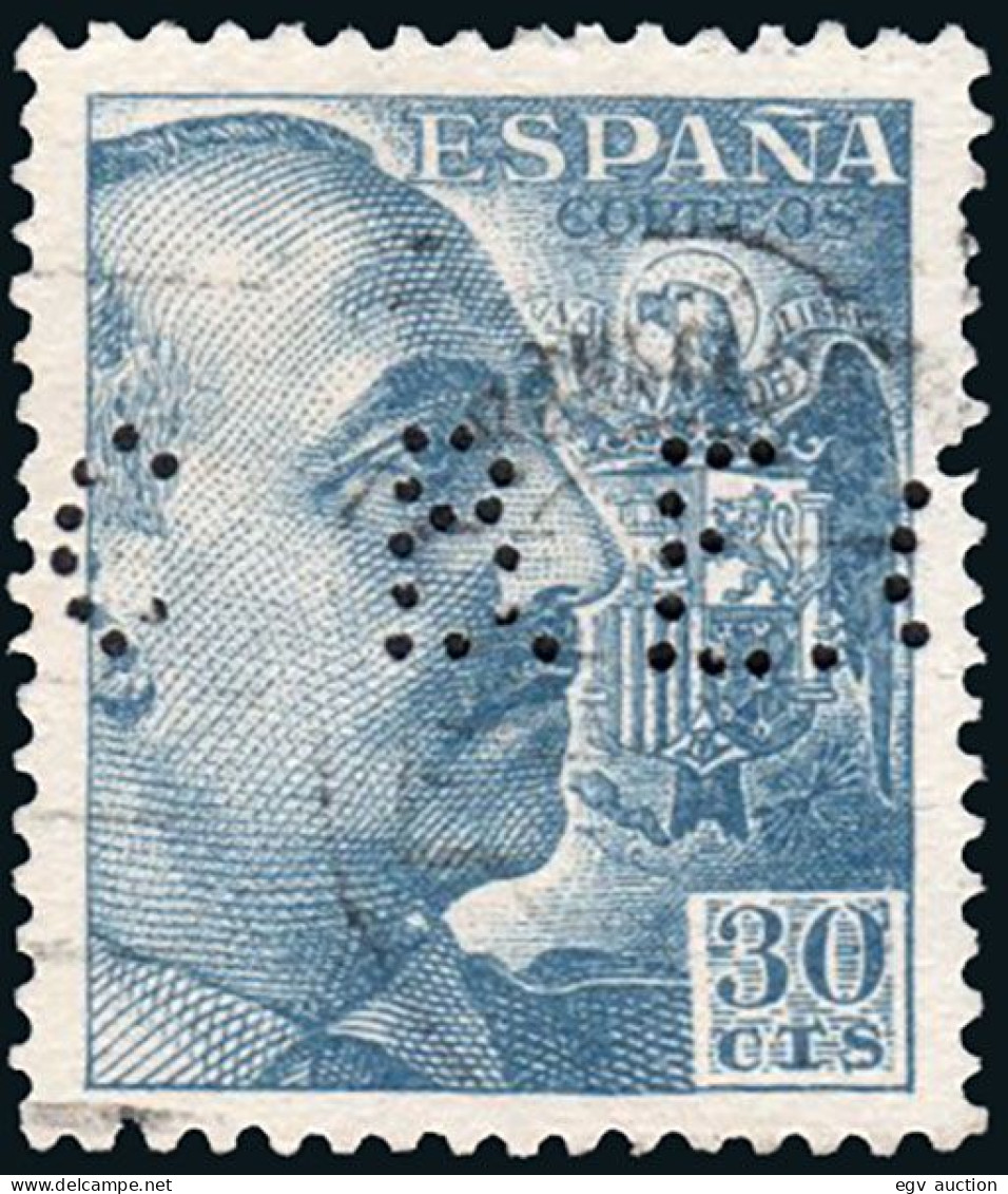 Madrid - Perforado - Edi O 1049 - "B.E.C." (Banco) - Usados