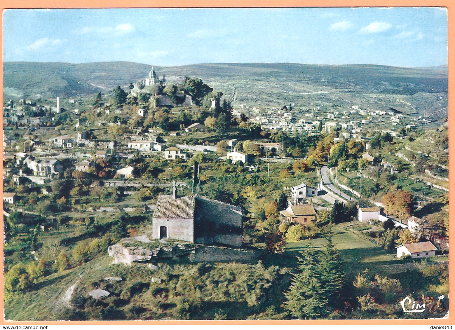 Ppgf/ CPSM Grand Format - ALPES DE HAUTE PROVENCE - FORCALQUIER - VUE GÉNÉRALE AÉRIENNE - Forcalquier