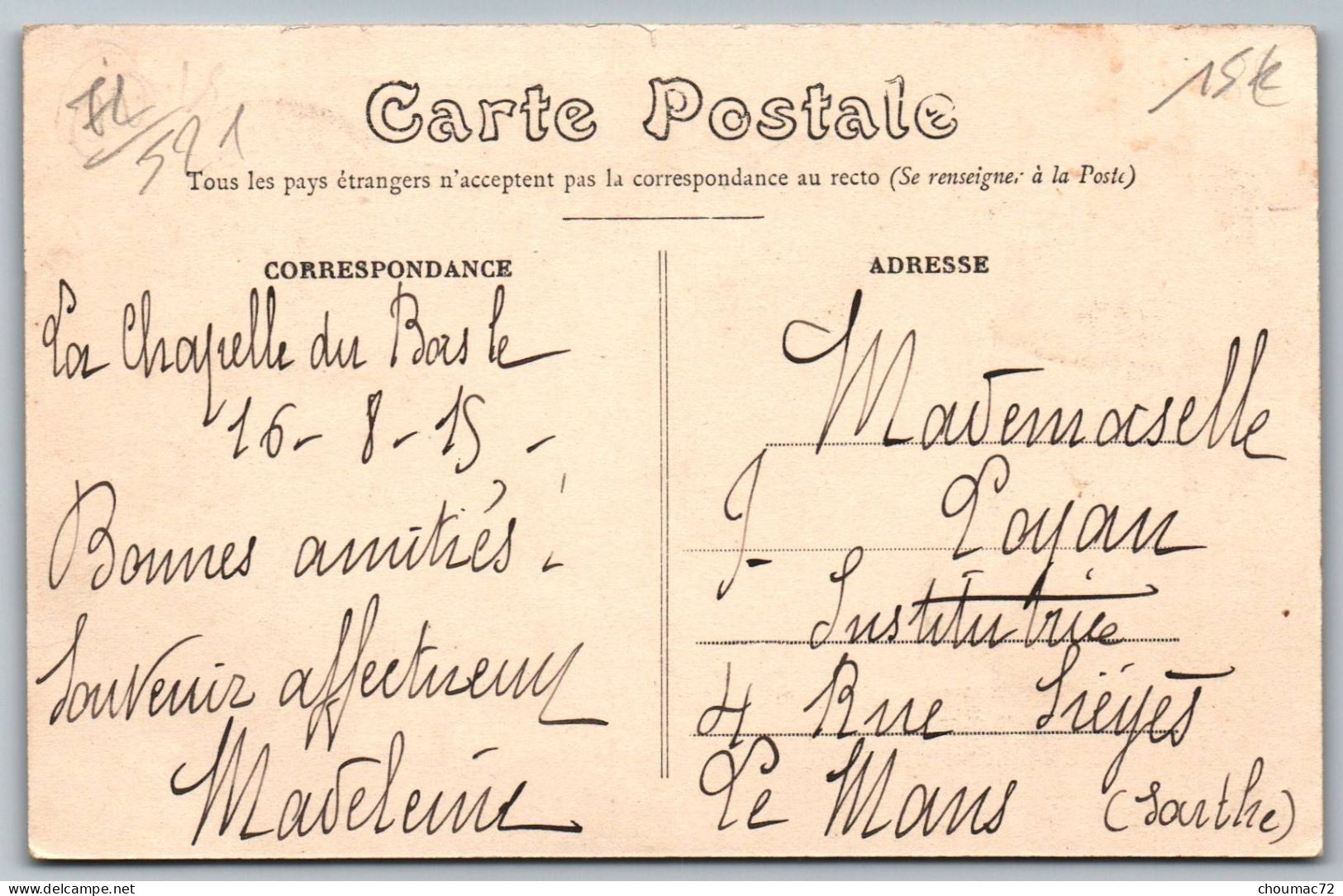 (72) 521, La Chapelle Du Bois, Route De Dehault - Other & Unclassified