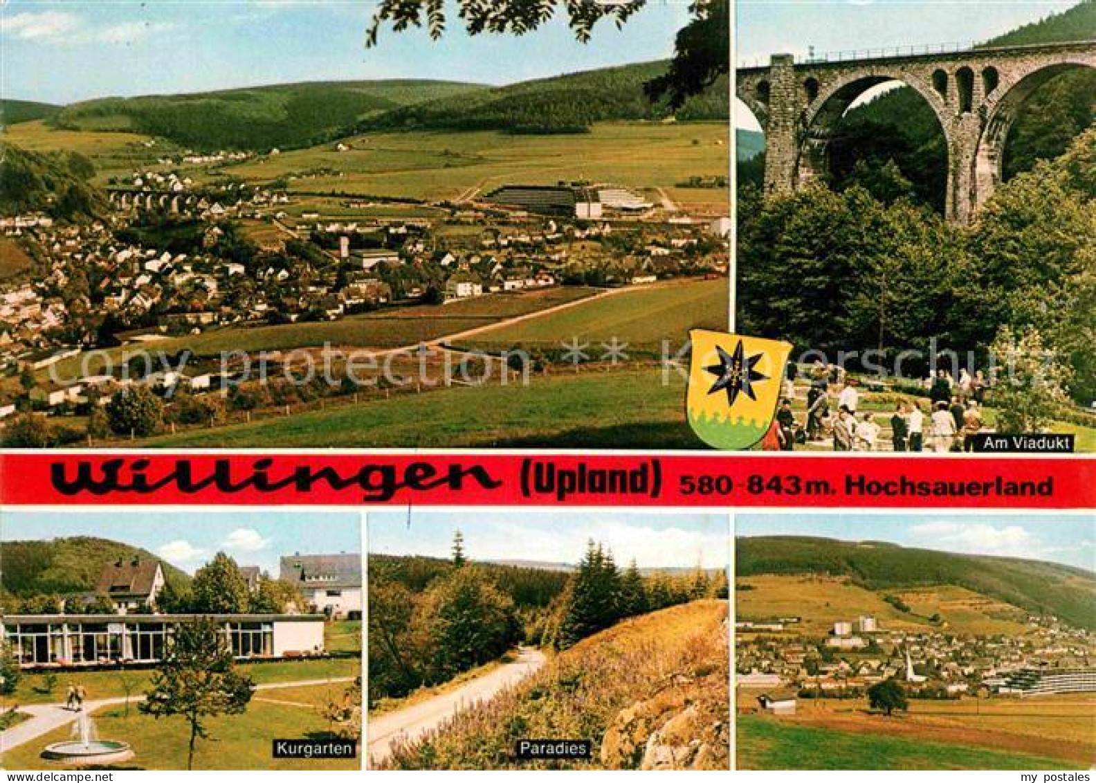 72846490 Willingen Sauerland Kurgarten Viadukt Paradies Willingen (Upland) - Andere & Zonder Classificatie