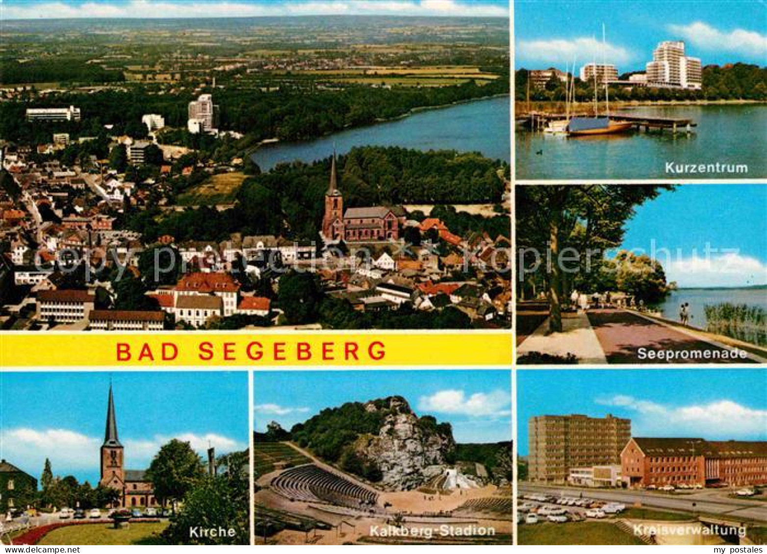 72846468 Bad Segeberg Kurzentrum Seepromenade Kirche Kalkberg Stadion  Bad Segeb - Bad Segeberg