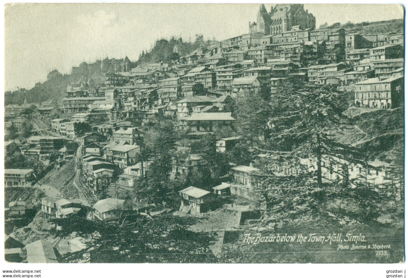 SPRING-CLEANING LOT (11 POSTCARDS), Simla, India - Indien