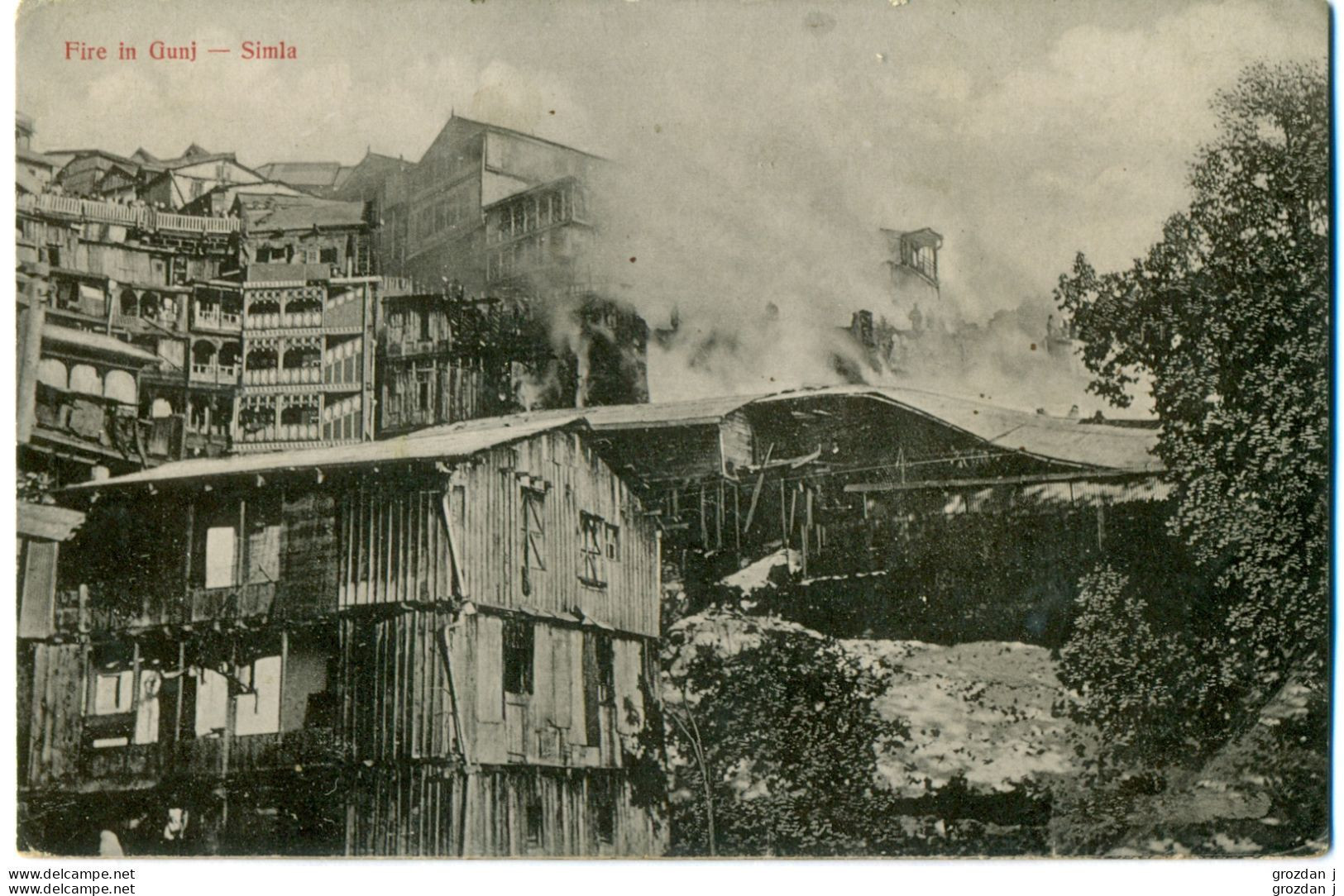 SPRING-CLEANING LOT (11 POSTCARDS), Simla, India - Indien