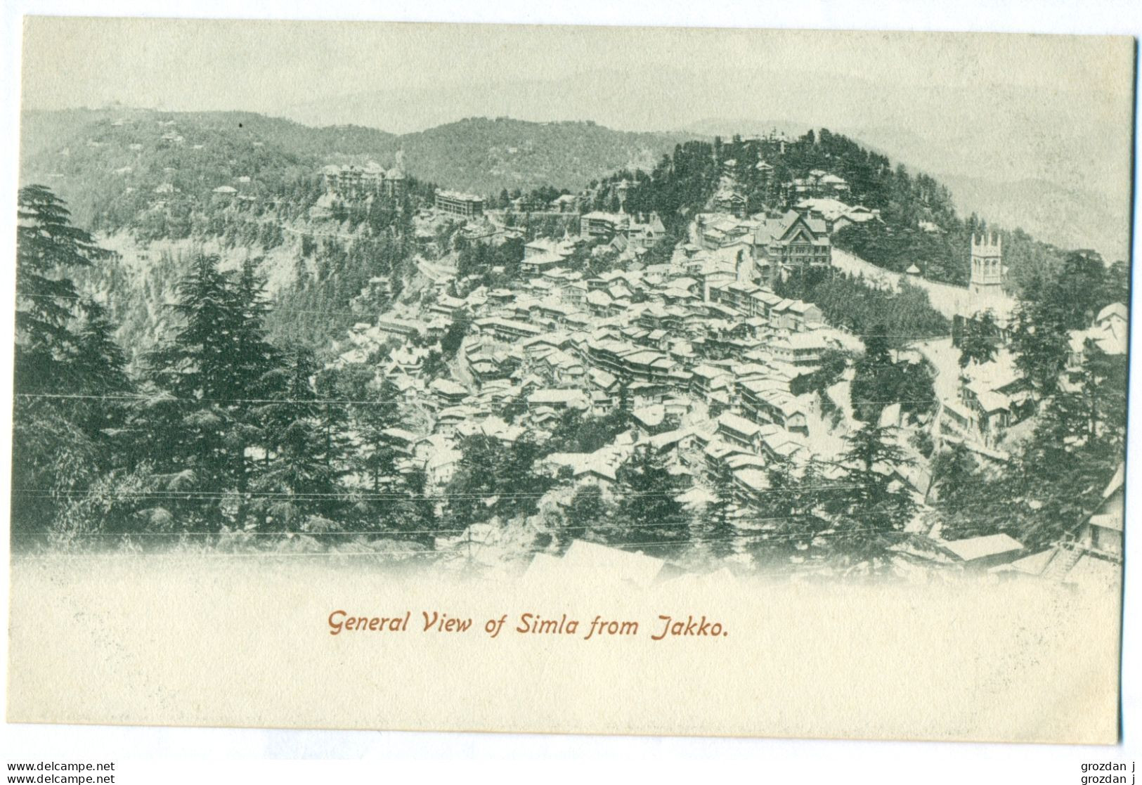 SPRING-CLEANING LOT (11 POSTCARDS), Simla, India