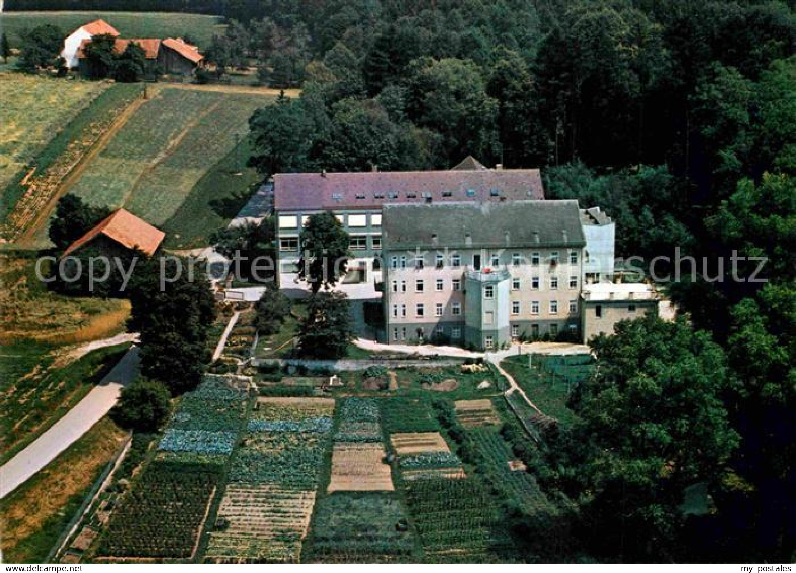 72846386 Muenchshoefen Oberschneiding Fliegeraufnahme Antoniusheim  - Sonstige & Ohne Zuordnung