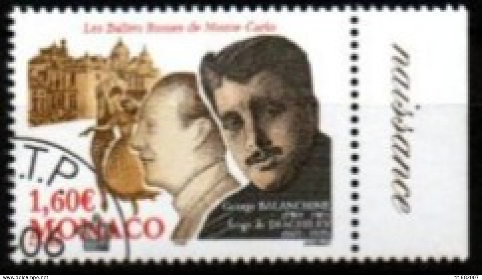 MONACO   -   2004 .   Y&T N° 2446 Oblitéré.    Ballets - Used Stamps