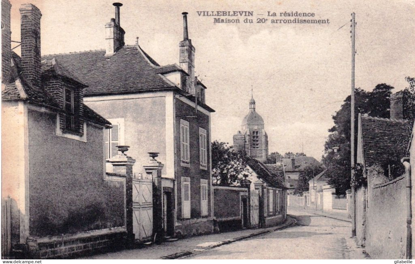 89 - Yonne -  VILLEBLEVIN - La Residence - Maison Du XX Eme Arrondissement - Villeblevin