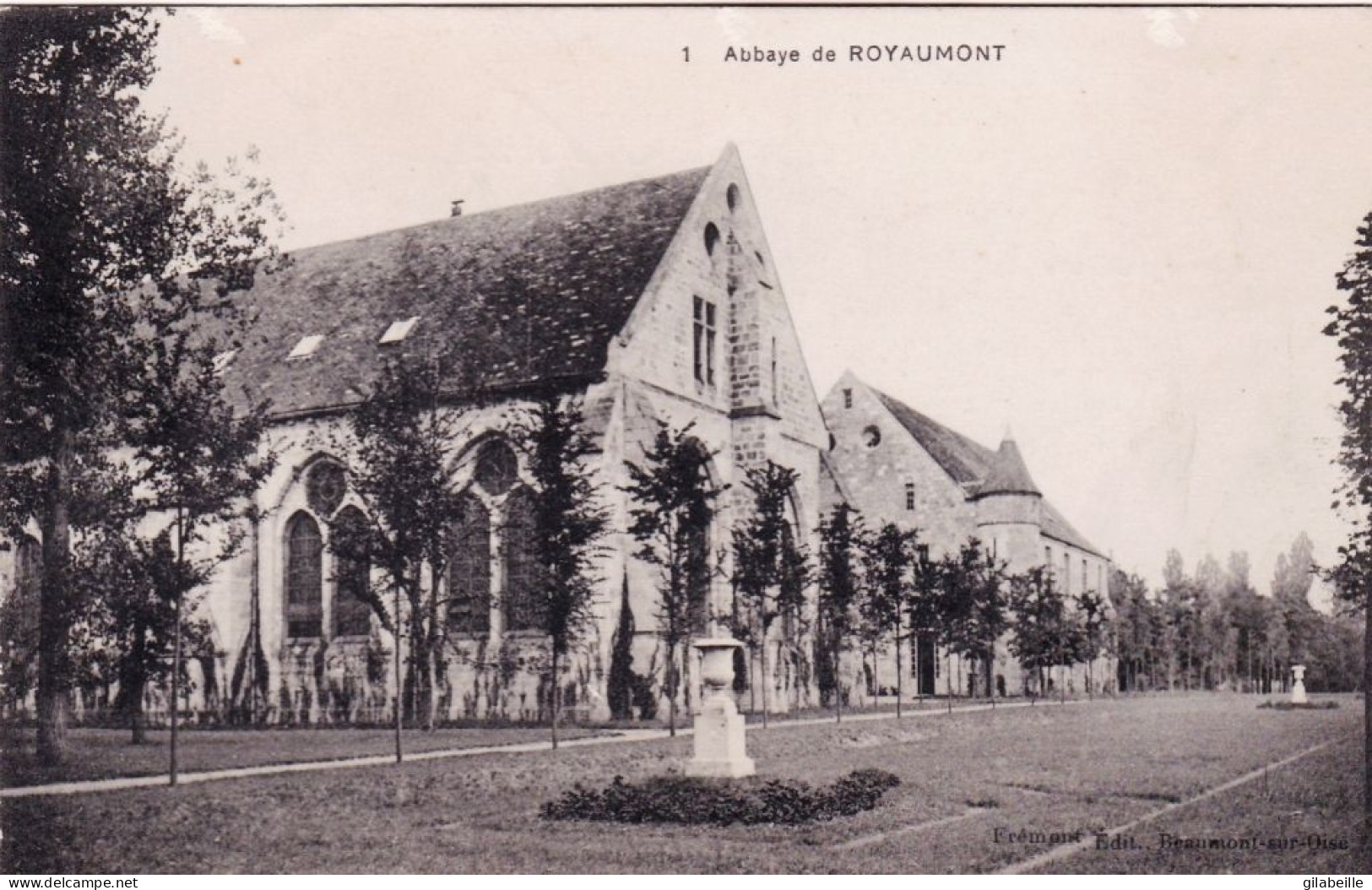 95 - Val D Oise - ASNIERES Sur OISE -  Abbaye De ROYAUMONT - Asnières-sur-Oise