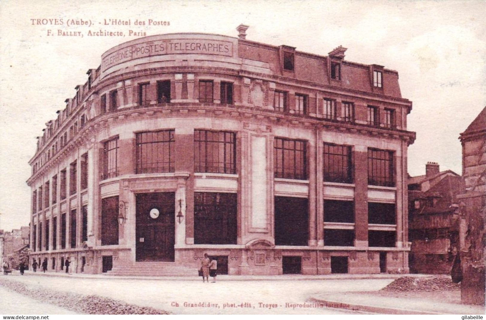 10 - Aube - TROYES - L Hotel Des Postes - Troyes