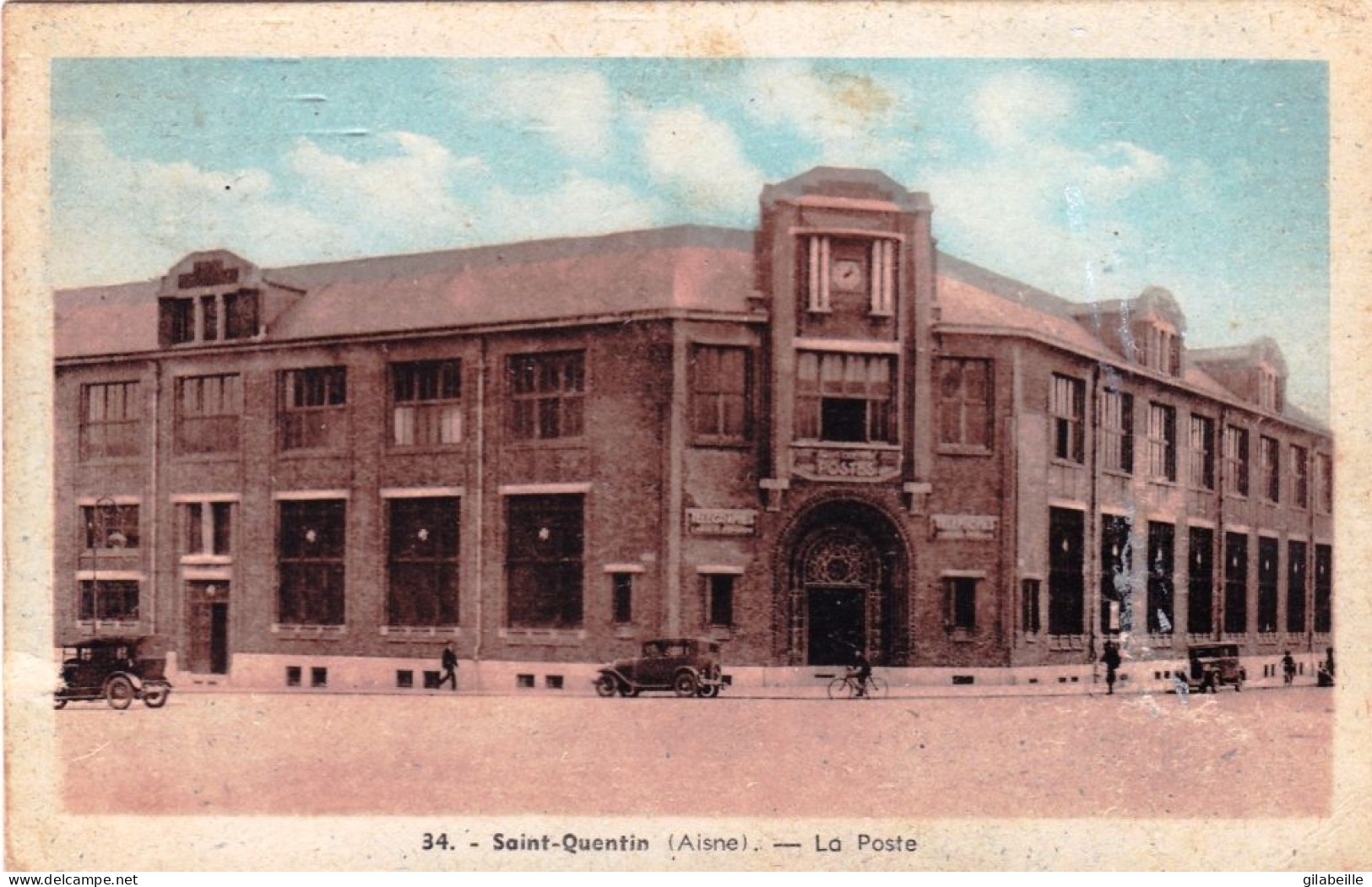 02 - Aisne -  SAINT QUENTIN - La Poste - Saint Quentin