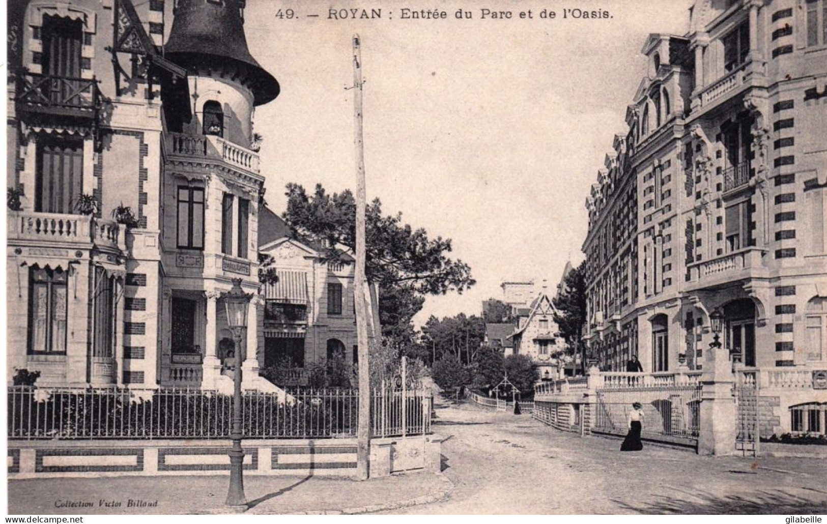 17 - Charente Maritime -  ROYAN - Entrée Du Parc Et De L Oasis - Royan