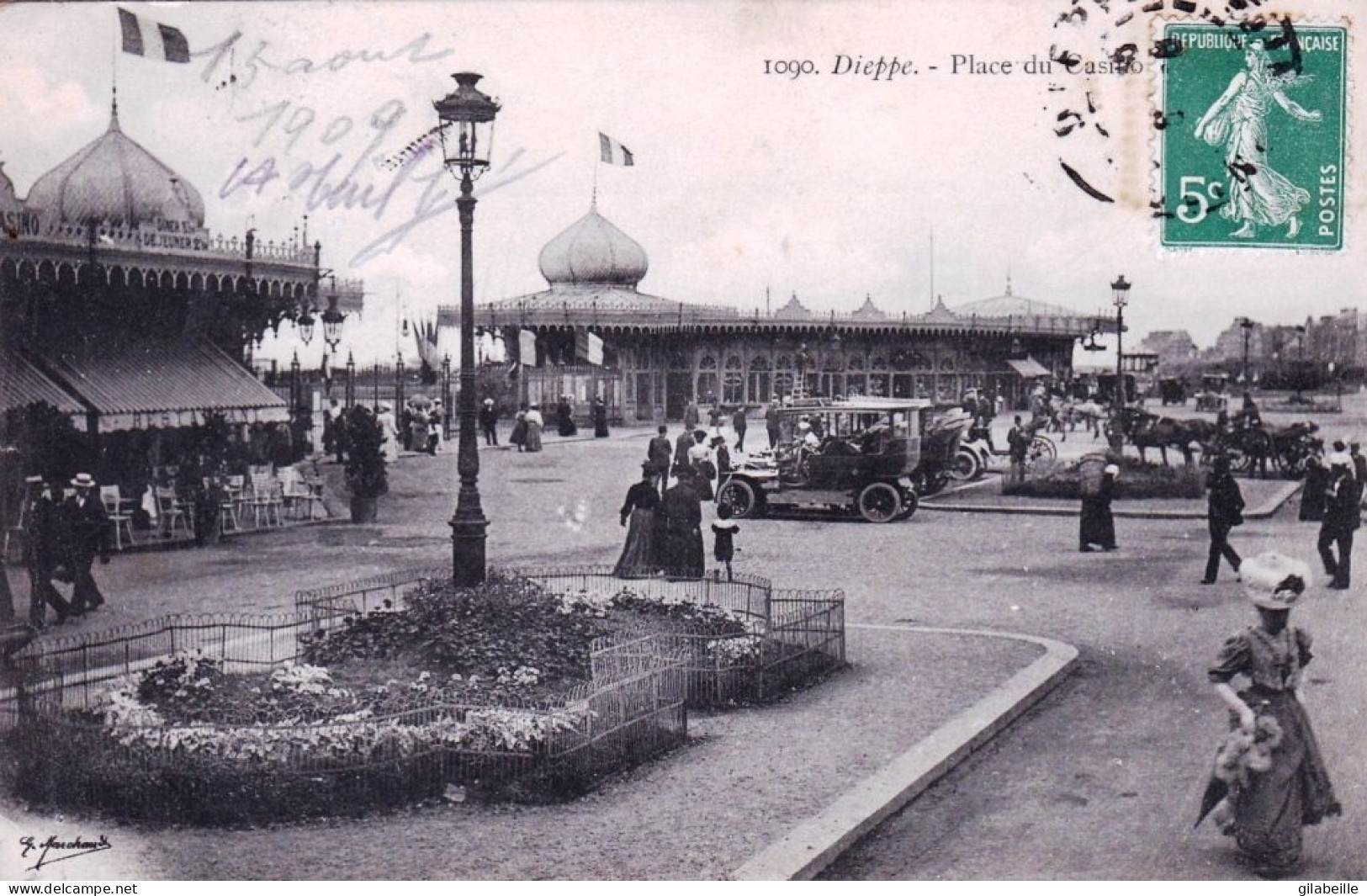 76 - Seine Maritime -  DIEPPE - Place Du Casino - Dieppe