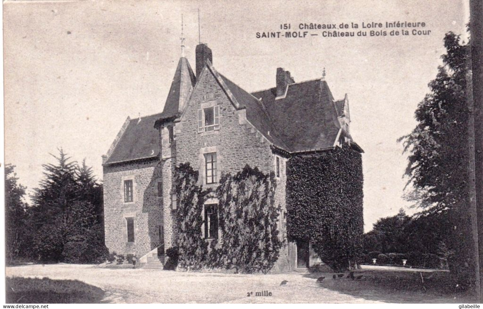 44 - Loire Atlantique -  SAINT MOLF - Chateau Du Bois De La Cour - Autres & Non Classés