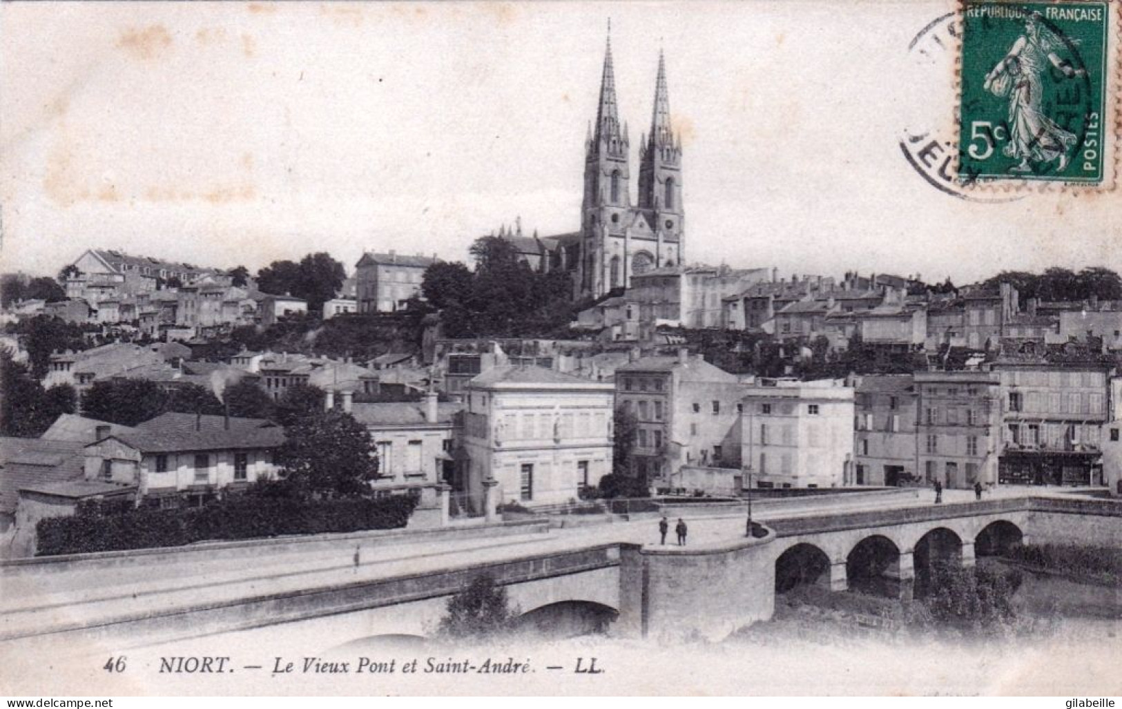 79 - Deux Sevres - NIORT -  Le Vieux Pont Et Saint André - Niort