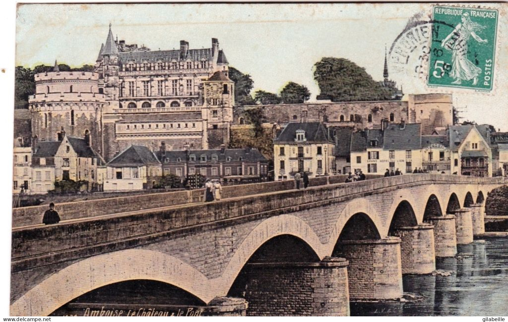 37 - Indre Et Loire -  AMBOISE - Le Chateau Et Le Pont - Amboise