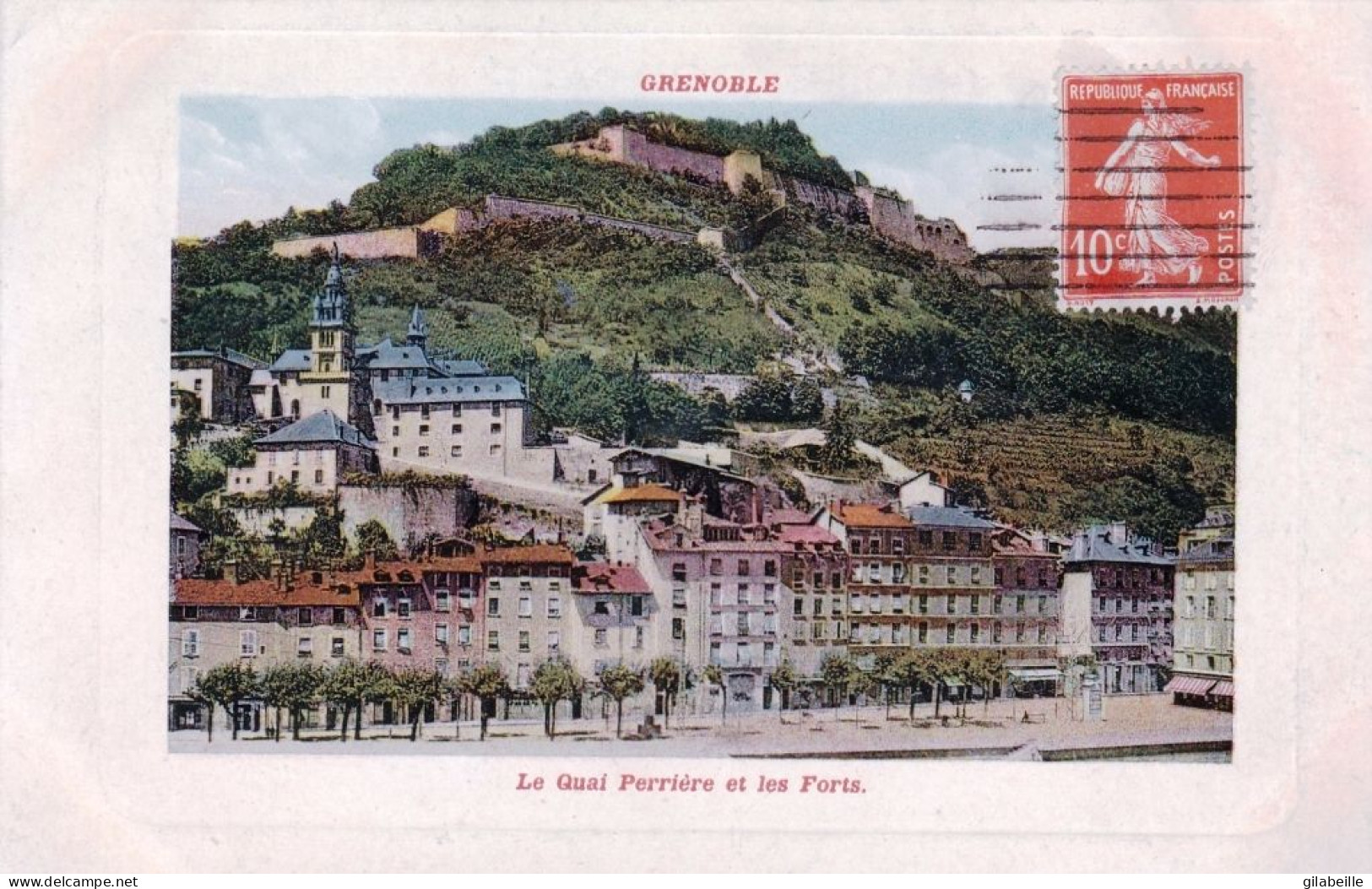 38 - Isere -  GRENOBLE - Le Quai Perriere Et Les Forts - Grenoble