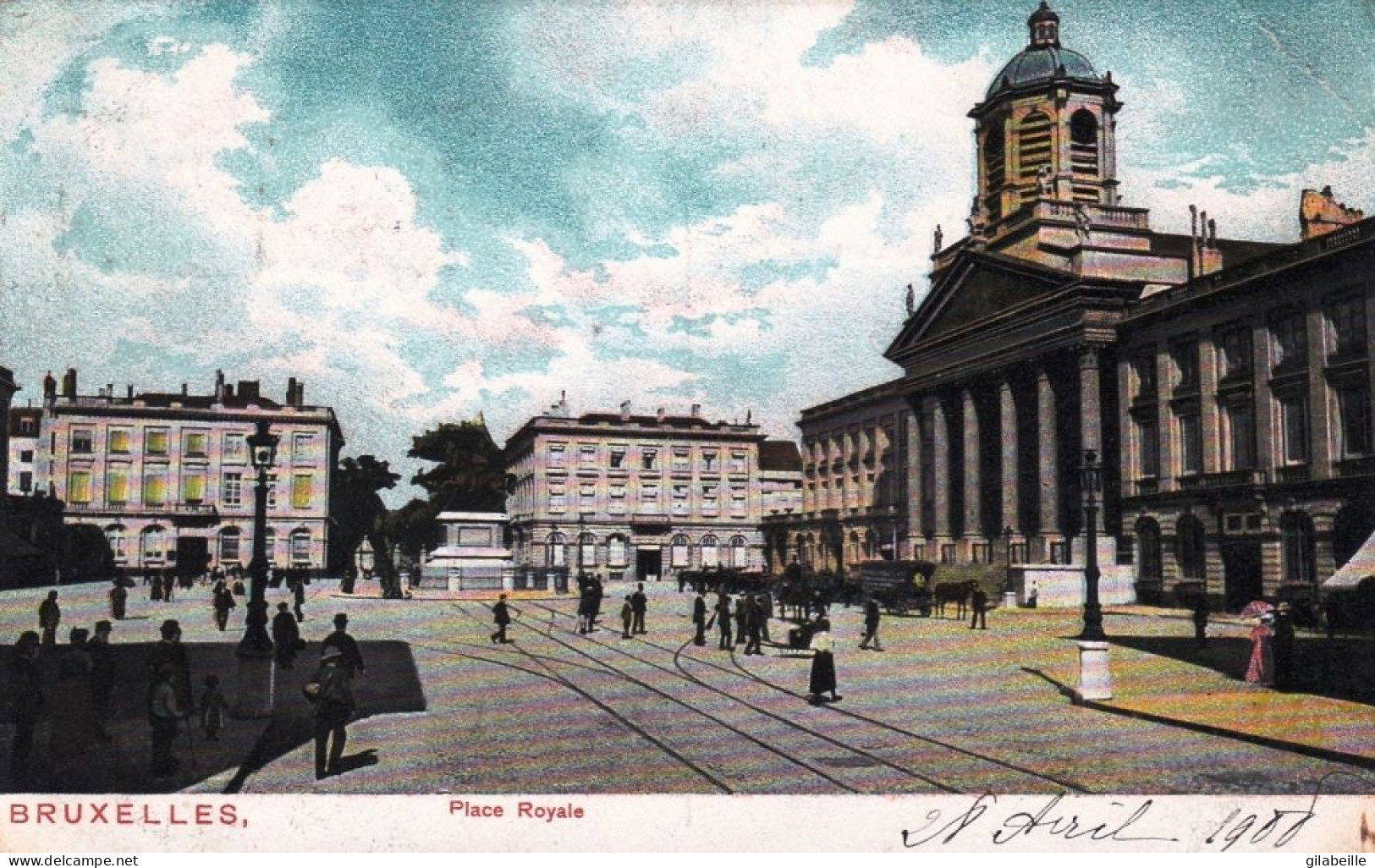BRUXELLES -  Place Royale - Monuments, édifices