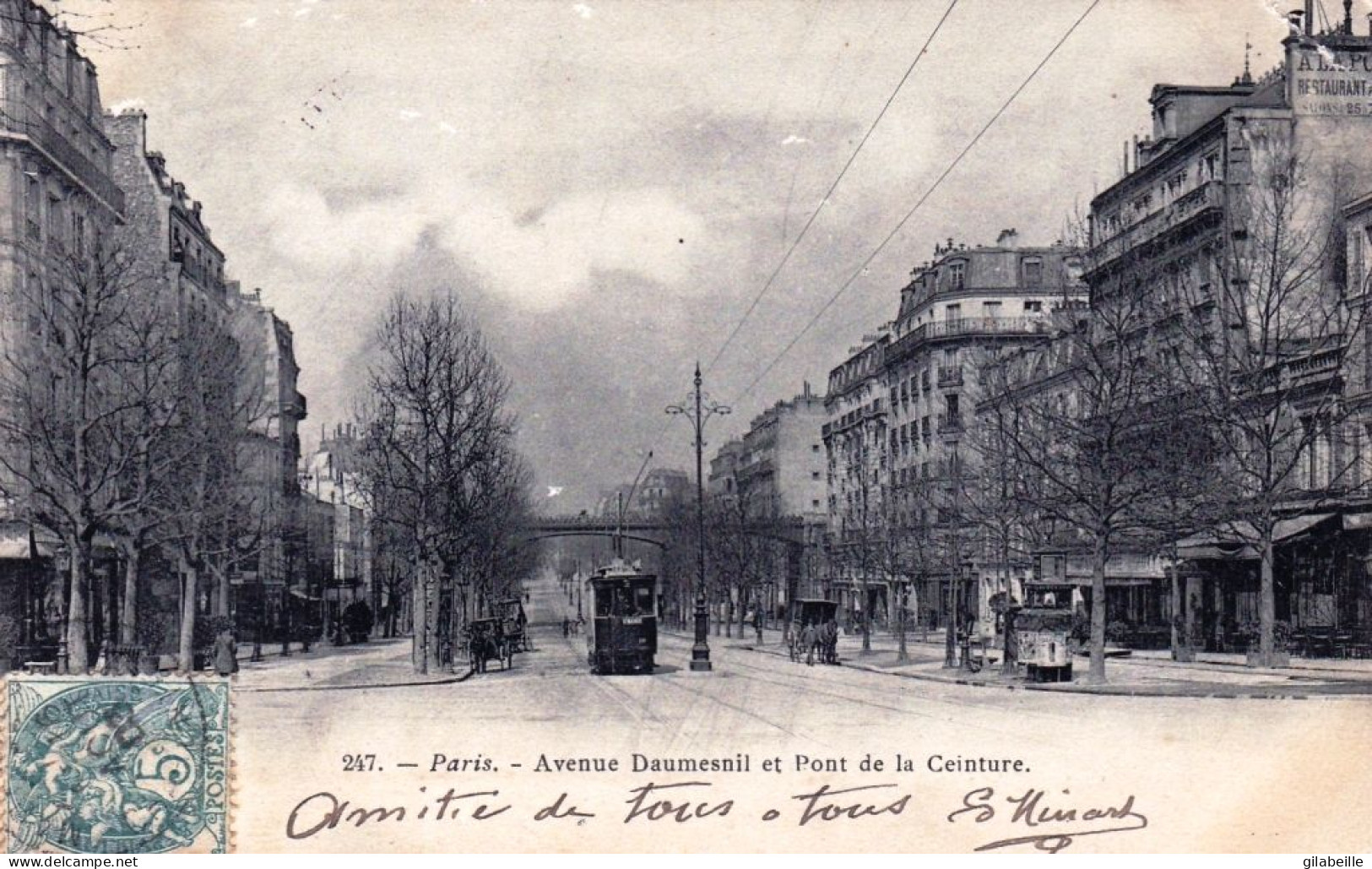 75 - PARIS 12 - Avenue Daumesnil Et Pont De La Ceinture - Arrondissement: 12