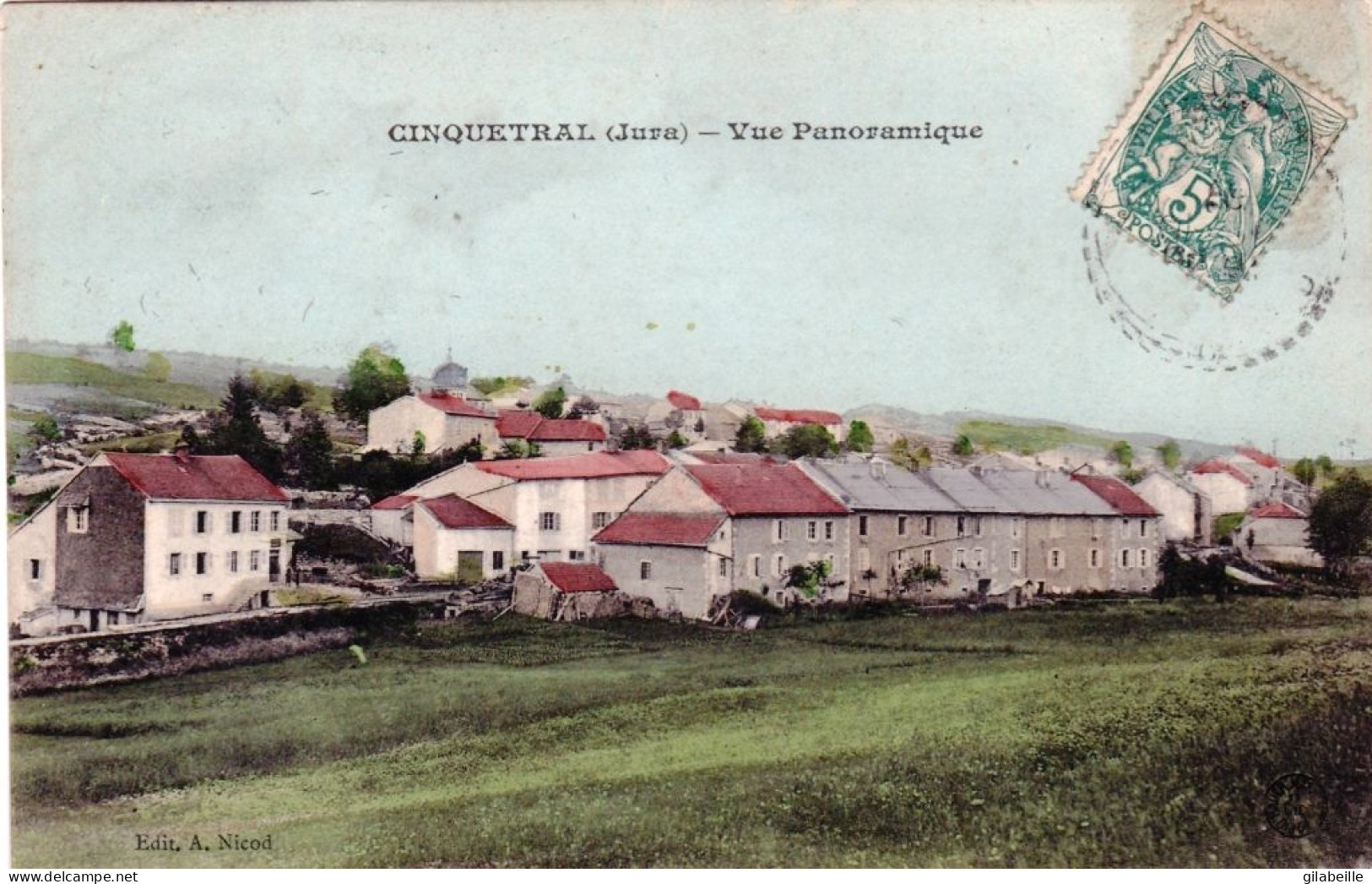 39 - Jura -  CINQUETRAL - Vue Panoramique - Autres & Non Classés