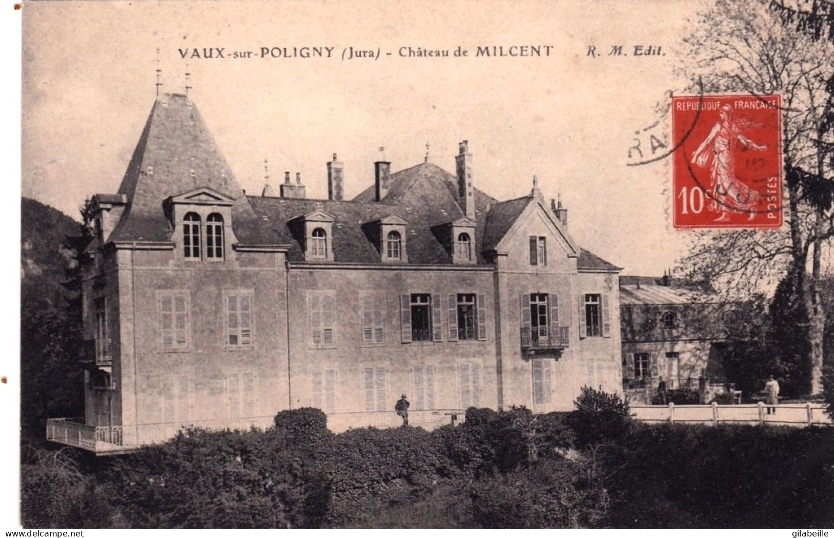 39 - Jura -  VAUX Sur POLIGNY - Chateau De Milcent - Autres & Non Classés