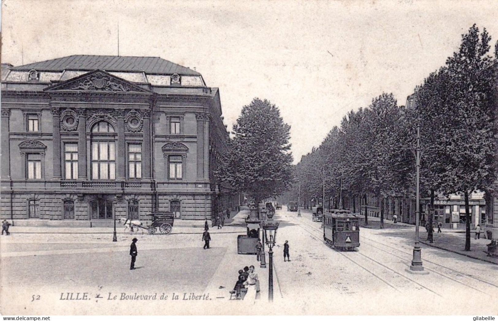 59 - Nord -  LILLE - Le Boulevard De La Liberté - Lille