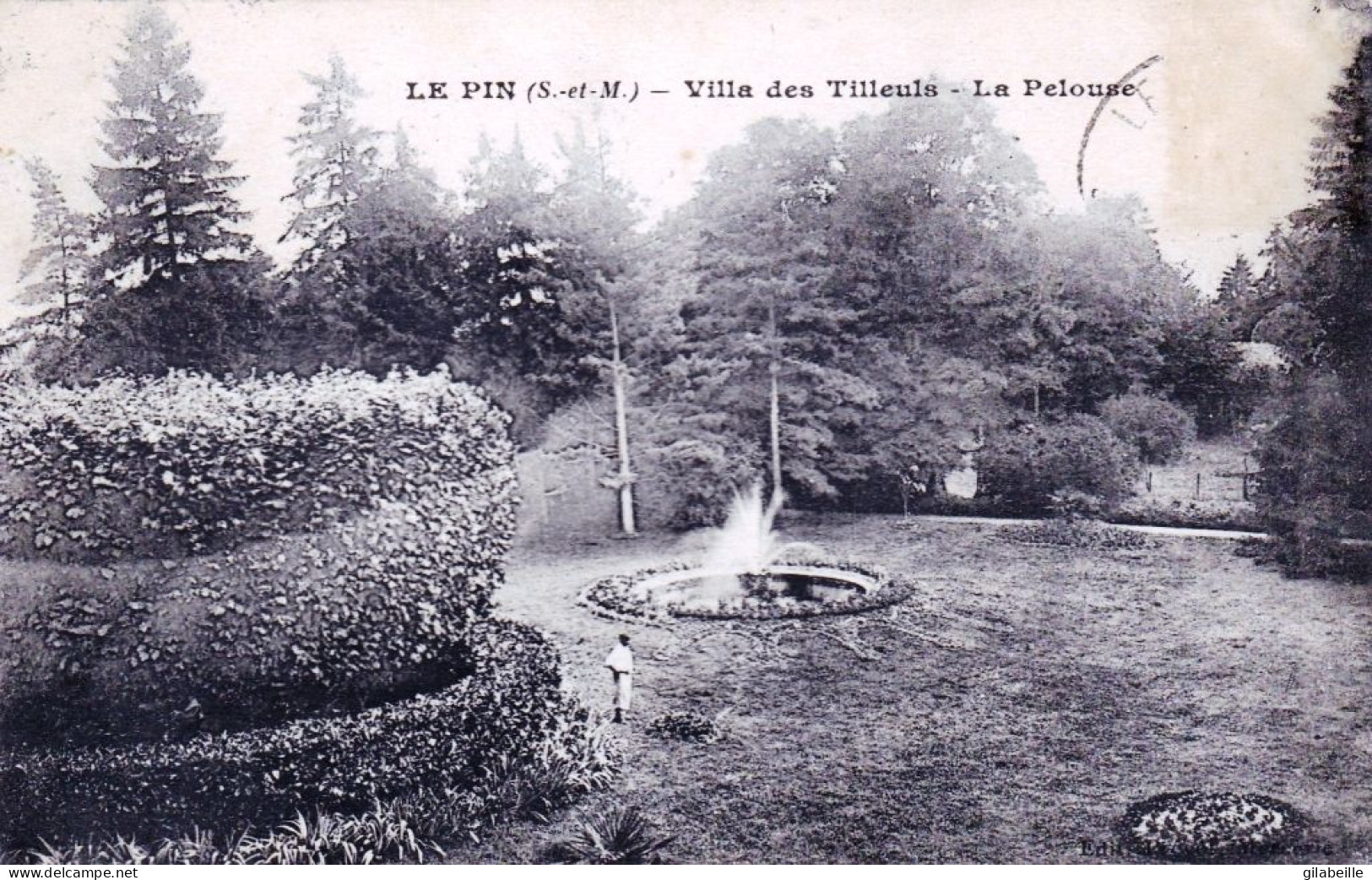 77 - Seine Et Marne -  LE PIN -  Villa Des Tilleuls - La Pelouse - Autres & Non Classés