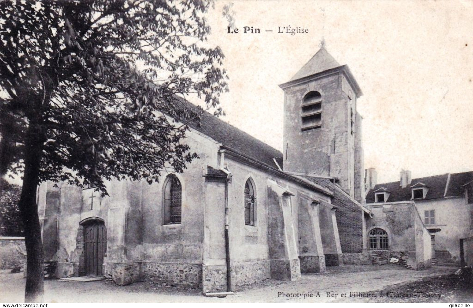 77 - Seine Et Marne -  LE PIN -  L église - Otros & Sin Clasificación