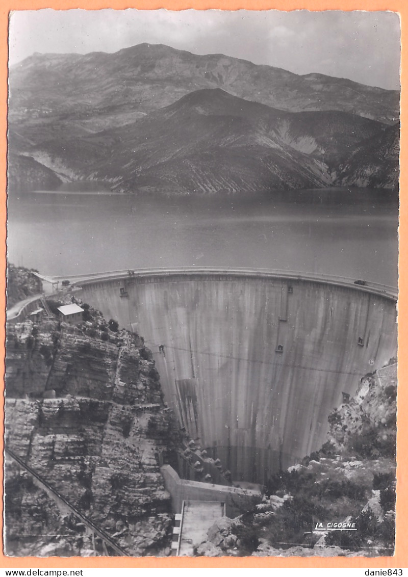 Ppgf/ CPSM Grand Format - ALPES DE HAUTE PROVENCE - LAC ET BARRAGE DE CASTILLON - Autres & Non Classés