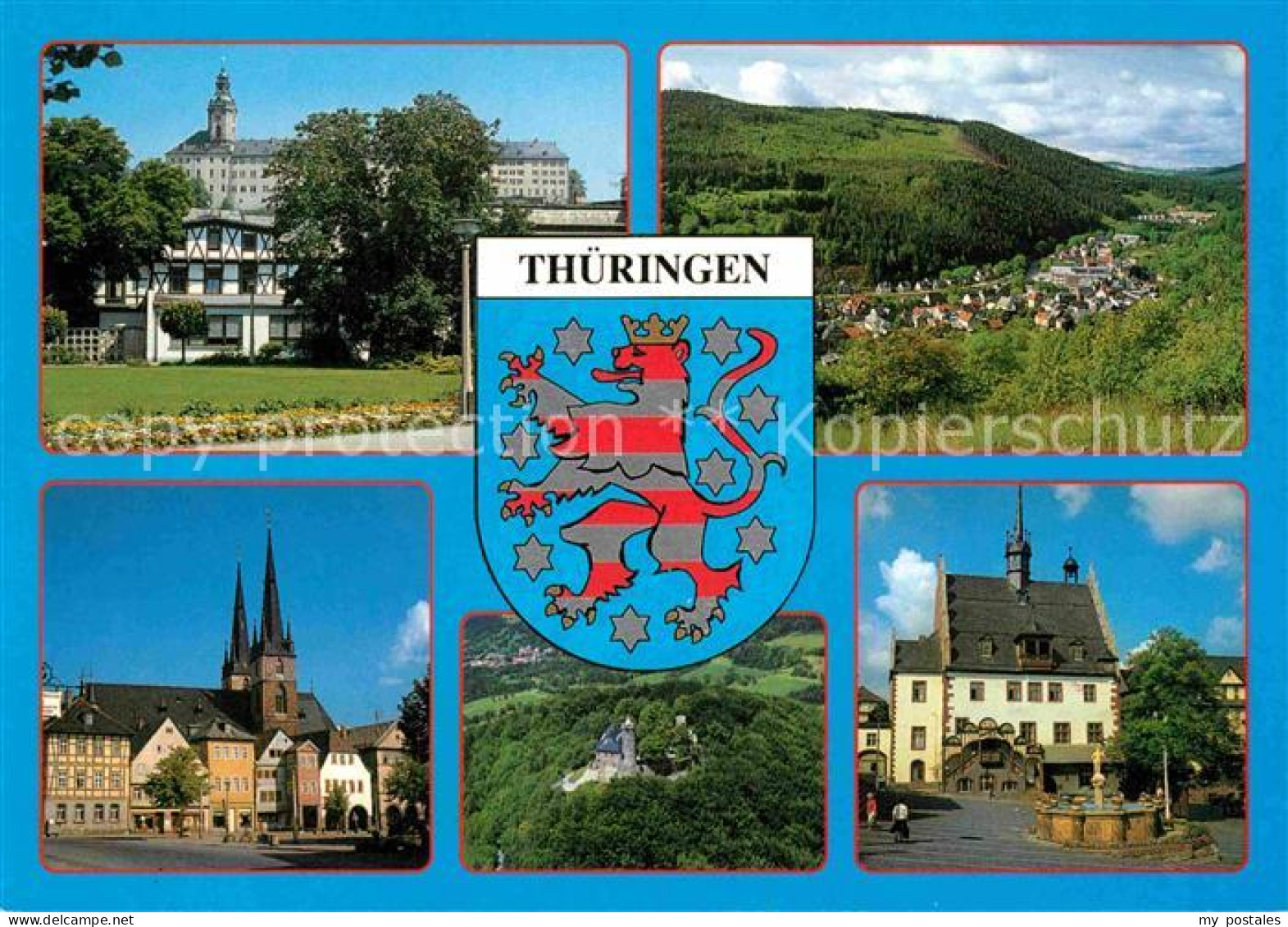 72846154 Thueringen Region Rudolstadt Schloss Heidecksburg Sitzendorf Saalfeld B - Erfurt