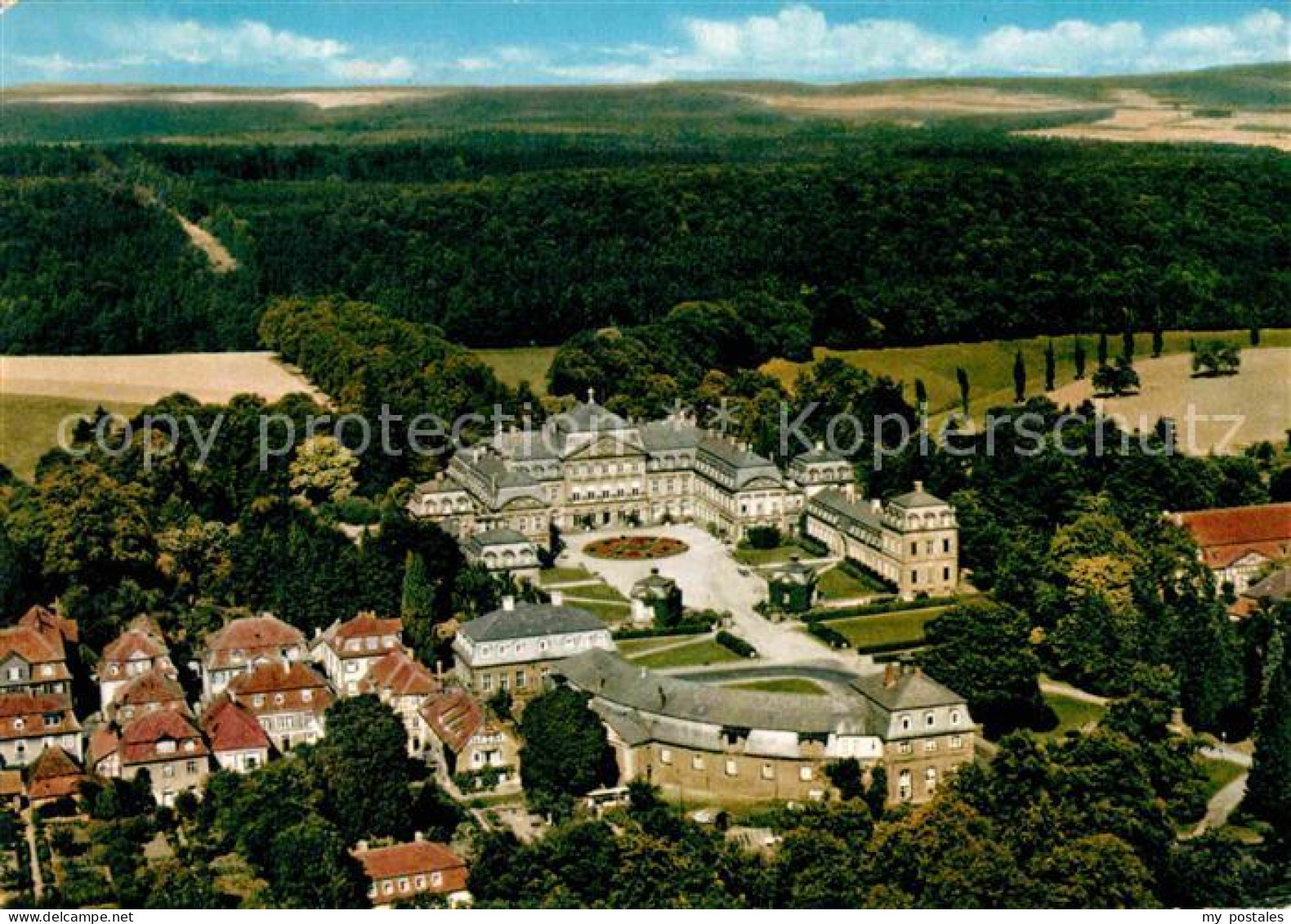 72846141 Bad Arolsen Schloss Fliegeraufnahme Bad Arolsen - Bad Arolsen