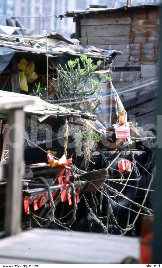 90s STREET SCENE HONG KONG HK CHINA 35mm  AMATEUR DIAPOSITIVE SLIDE NOT PHOTO FOTO NB4118 - Diapositives (slides)