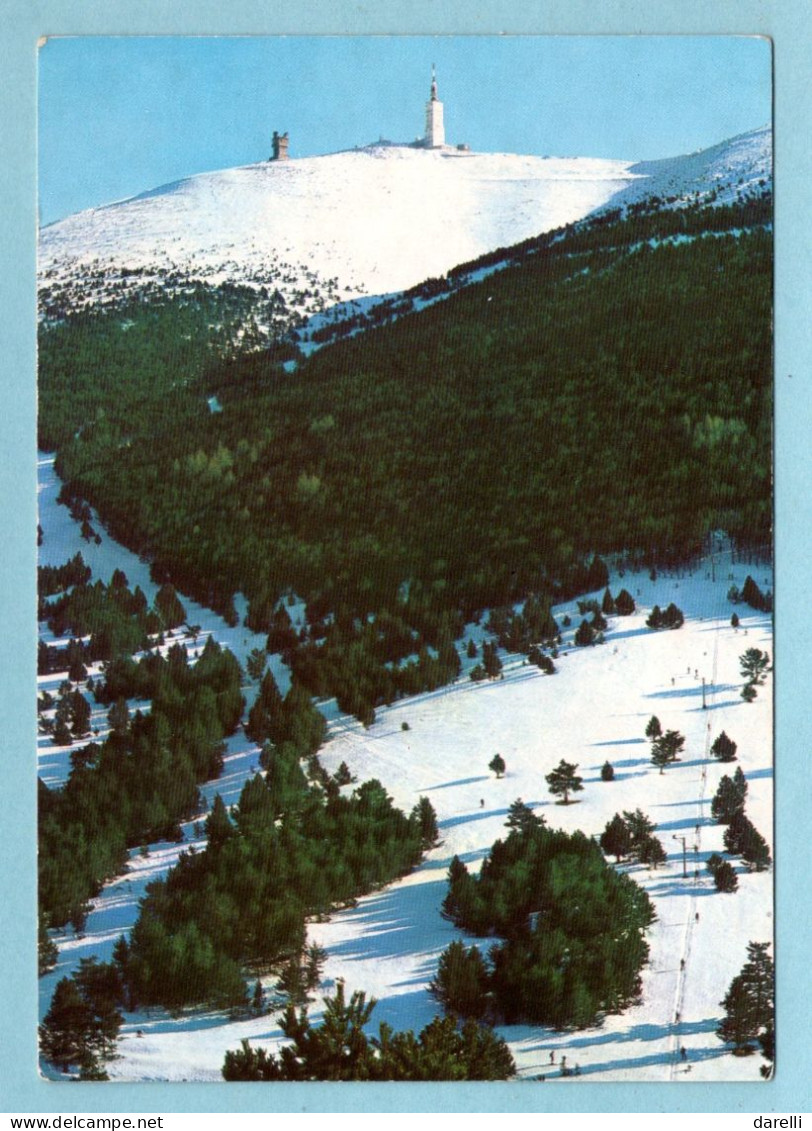 CP 84 -  Mont Serein Sous La Neige Avec Au Lointain Le Sommet Du Mont Ventoux - Autres & Non Classés