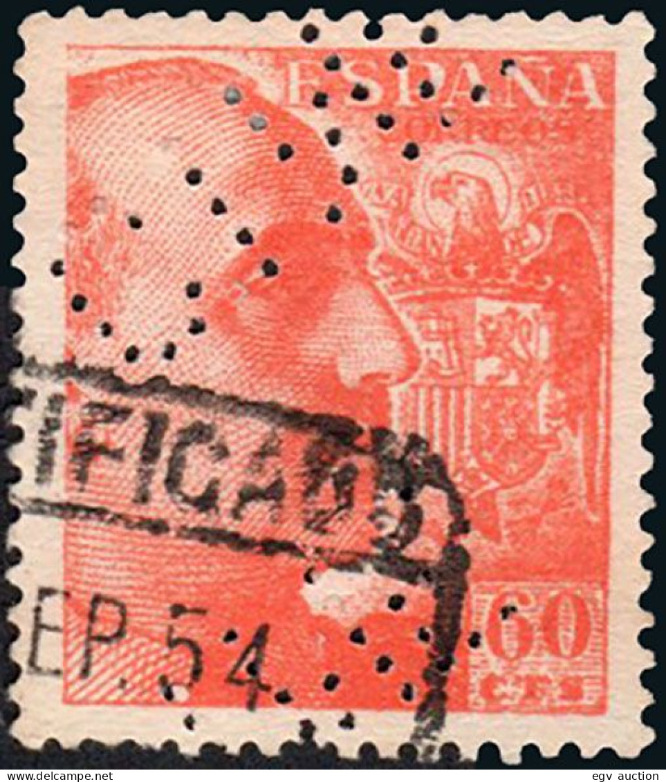 Madrid - Perforado - Edi O 1054 - "CTNE" (Telefónica) - Gebraucht