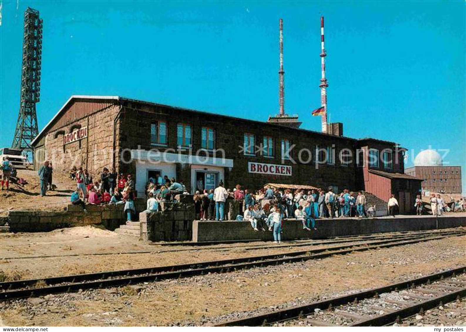 72846081 Brocken Bahnstation Mit Sendetuermen Wernigerode - Wernigerode