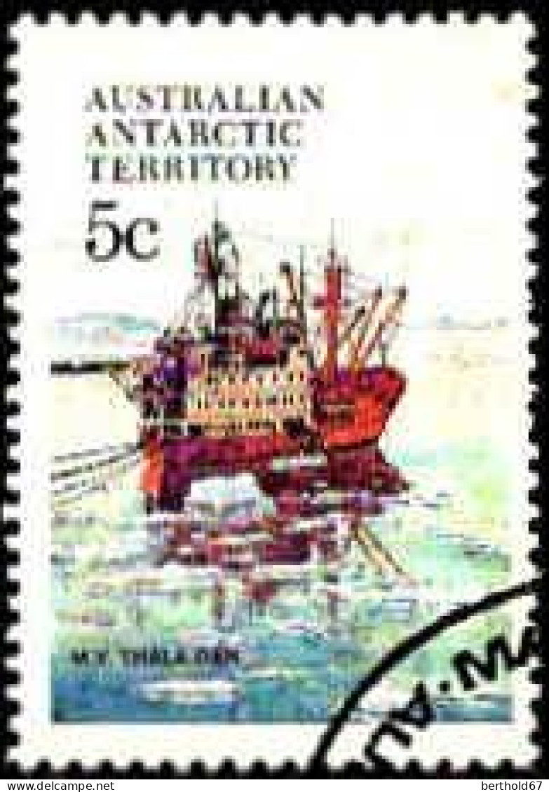 Antarctique Aust Poste Obl Yv: 38 Mi:39 Thala Dan (Beau Cachet Rond) - Used Stamps