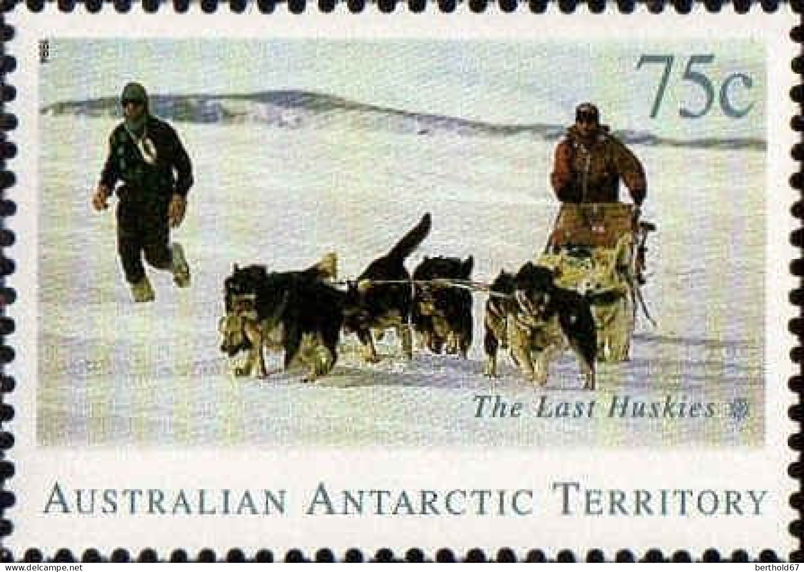 Antarctique Aust Poste N** Yv: 98/101 Attelages De Chiens De Traineaux - Neufs