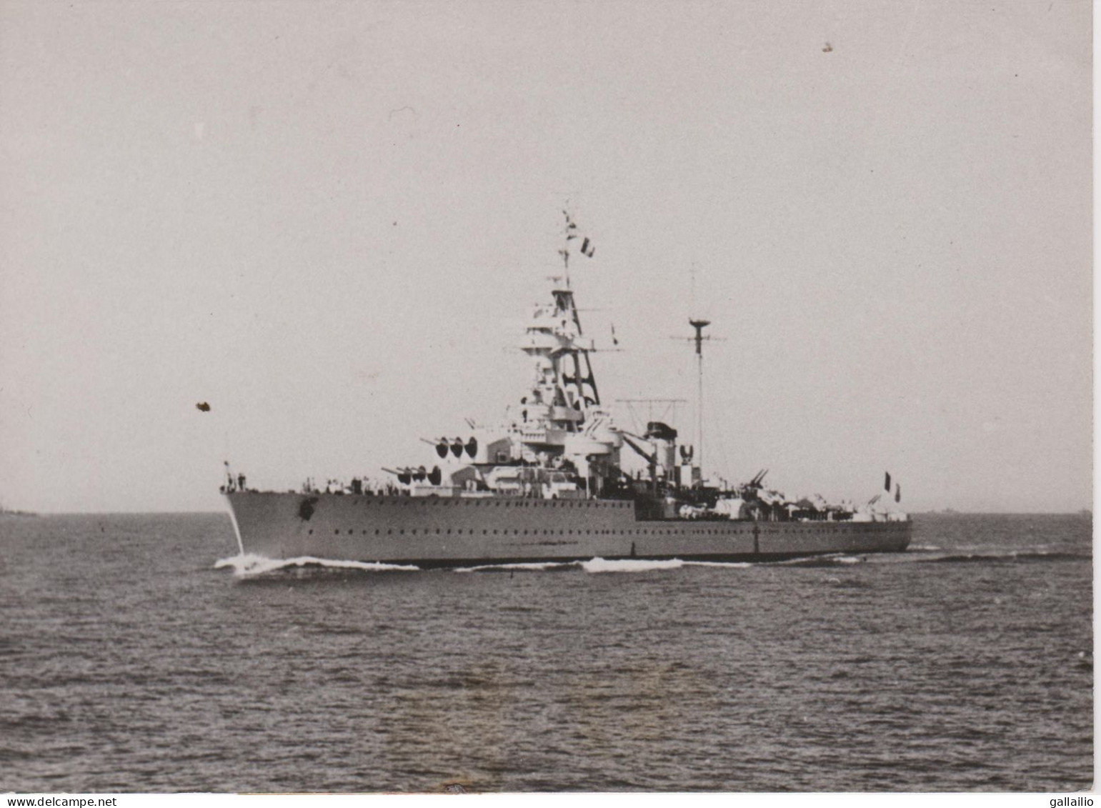 PHOTO PRESSE LE CROISEUR MONTCALM MARS 1953 FORMAT 18 X 13   CMS - Bateaux