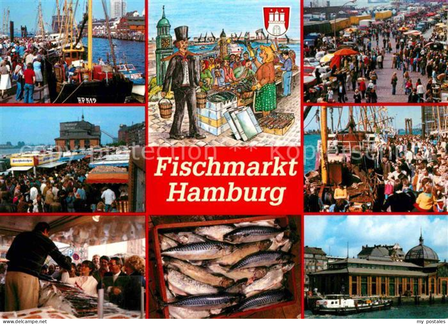 72846002 Hamburg Fischmarkt  Hamburg - Sonstige & Ohne Zuordnung