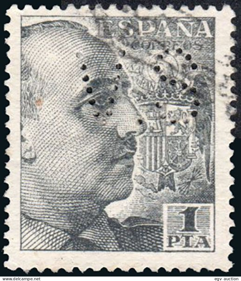 Madrid - Perforado - Edi O 1056 - "V.S." (Librería) - Used Stamps
