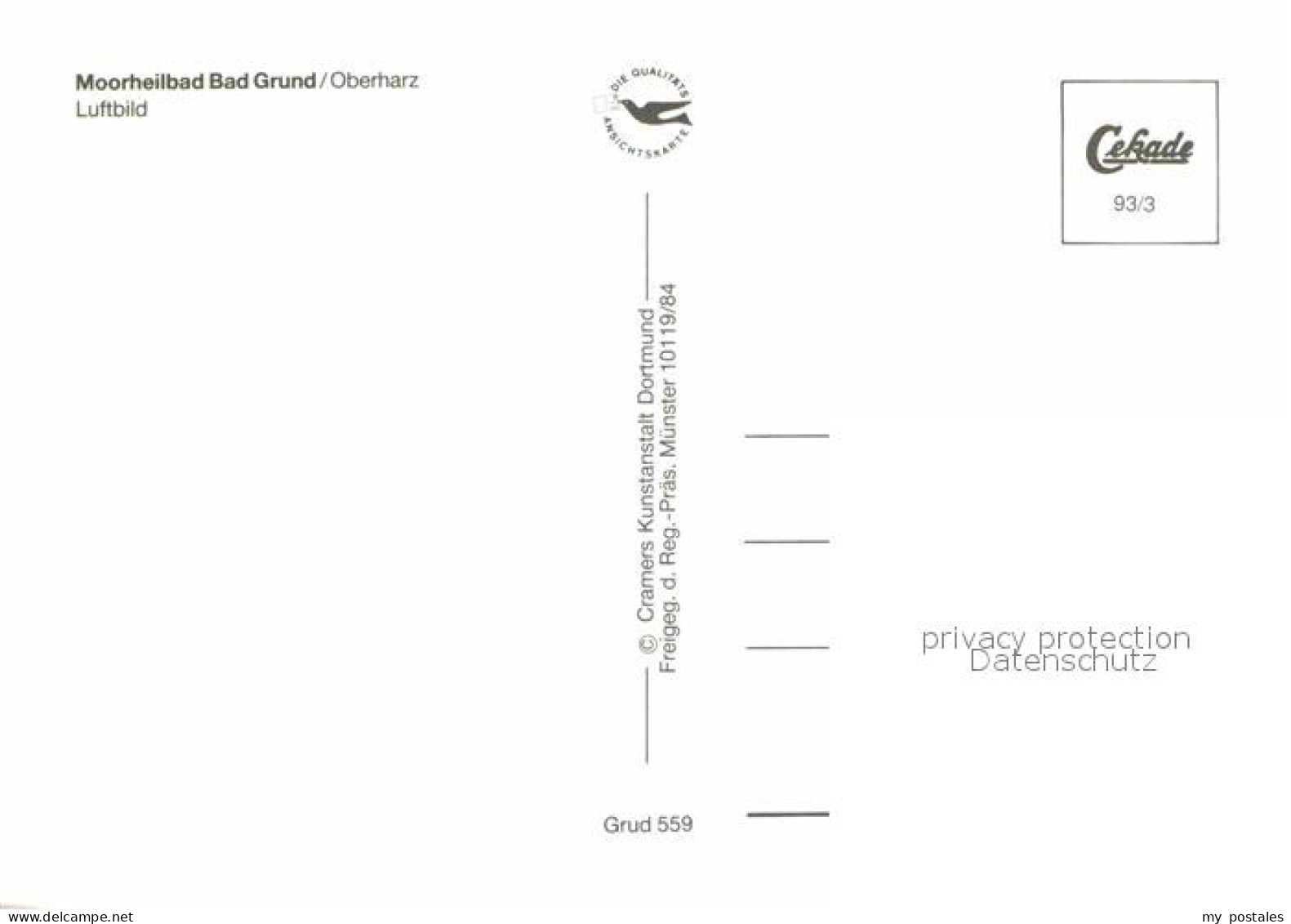 72845993 Bad Grund Fliegeraufnahme Bad Grund - Sonstige & Ohne Zuordnung