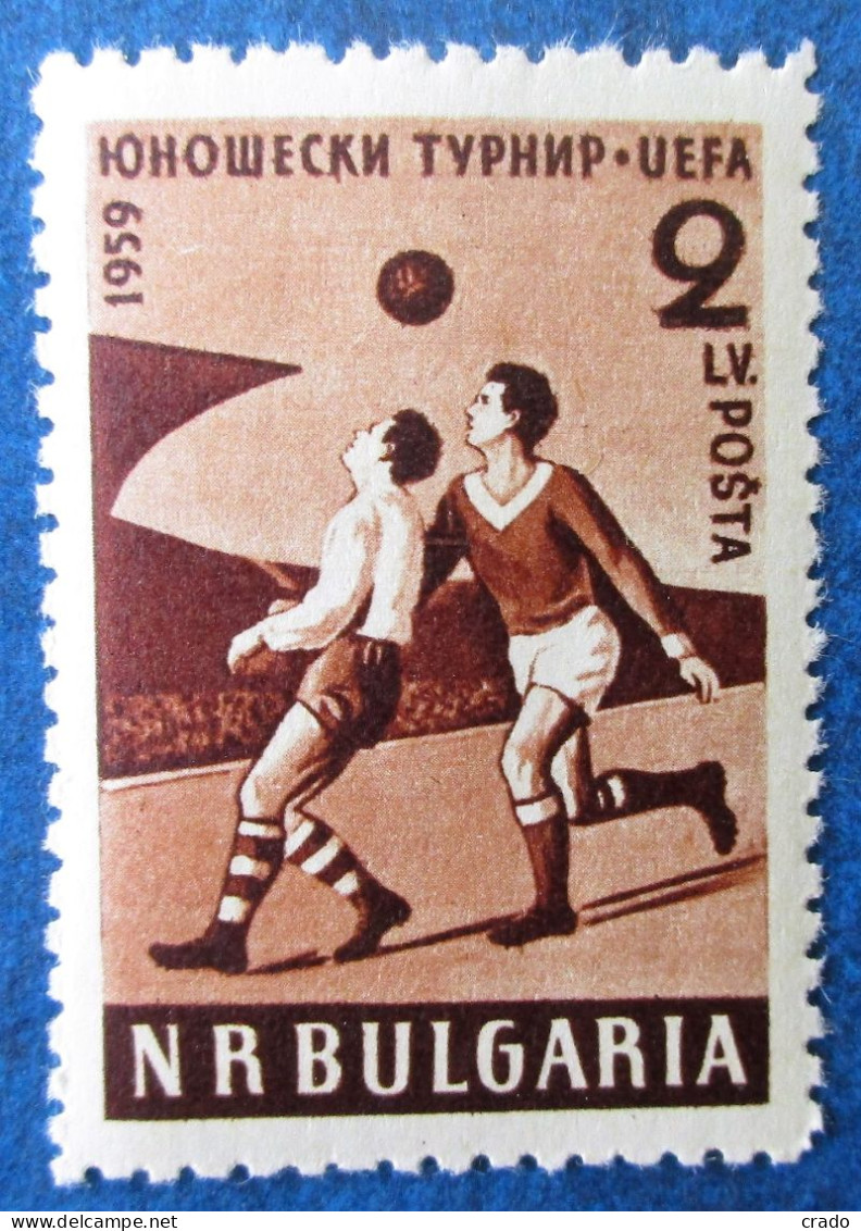 Timbre Neuf** De Bulgarie N°960 Thème Football - Unused Stamps