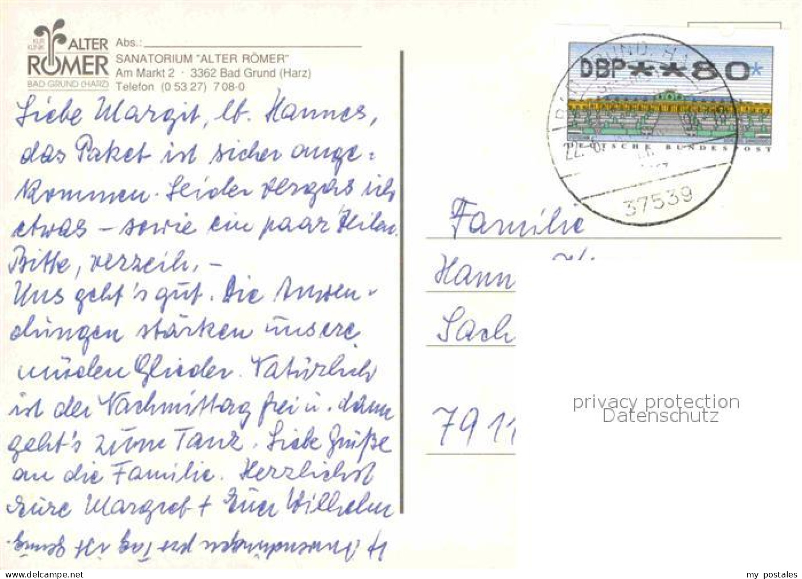 72845976 Bad Grund Sanatorium Alter Roemer Bad Grund - Other & Unclassified