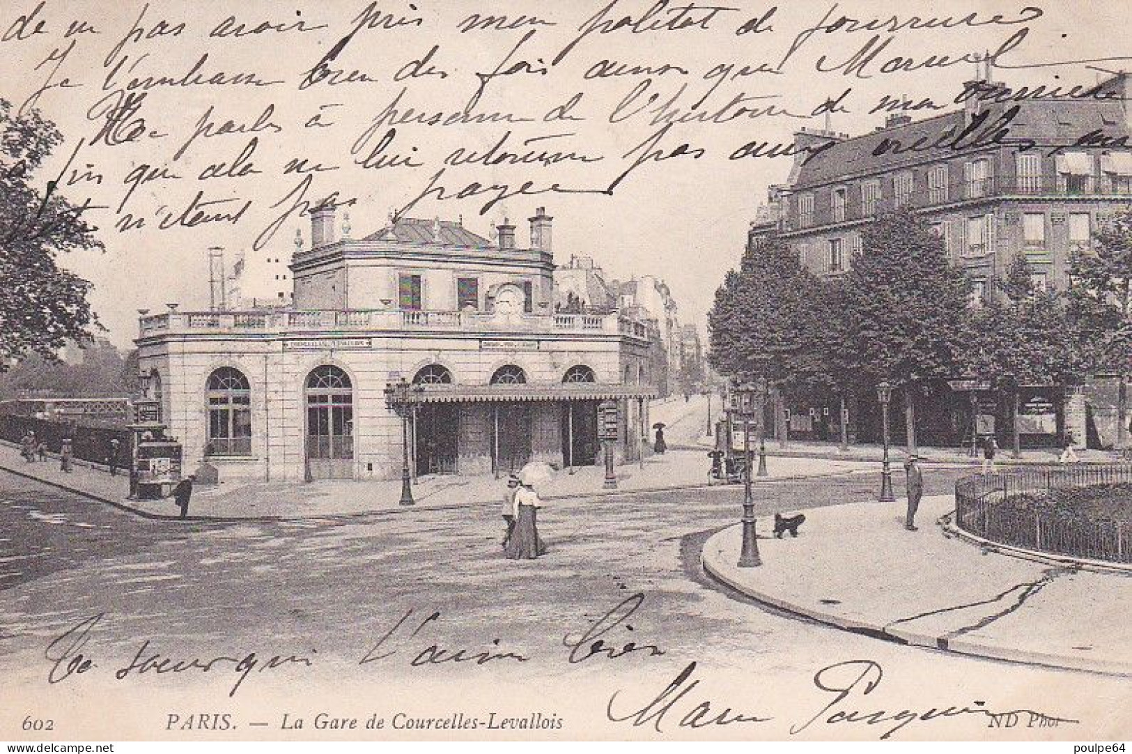 La Gare Courcelles - Levallois : Vue Extérieure - (17-ème Arrondissement) - Metro, Estaciones