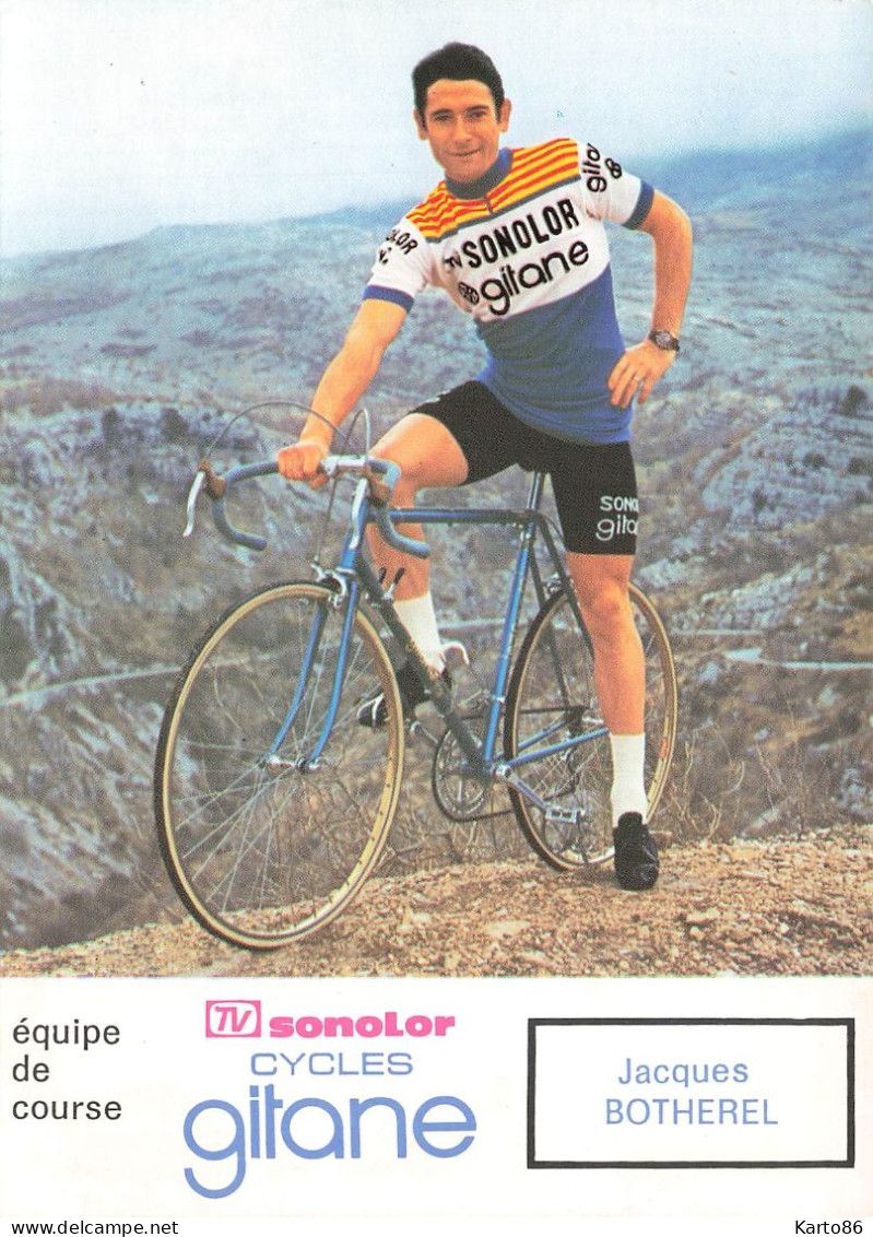 Cyclisme * Coureur Cycliste Jacques BOTHEREL Né à La Trinité Sur Mer * équipe SONOLOR GITANES * Tour De France Vélo - Wielrennen