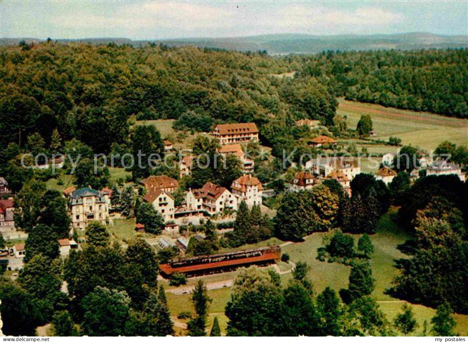 72845468 Bad Salzhausen Fliegeraufnahme Bad Salzhausen - Andere & Zonder Classificatie